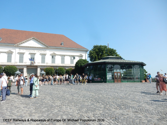 Standseilbahn Budapest Budavári Sikló Ungarn Unesco Weltkulturerbe