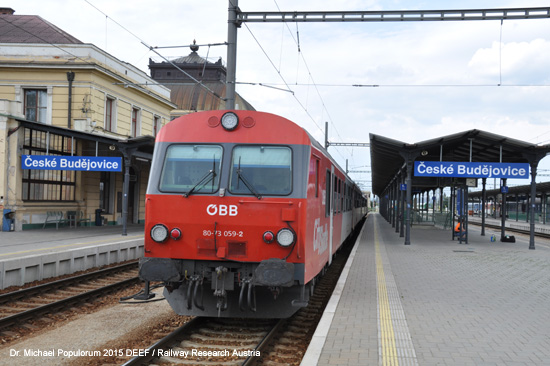 Franz Josefs Bahn Gmünd Ceske Velenice Budweis Eisenbahn Österreich Tschechien