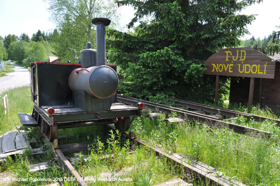 Eisenbahnstrecke Budweis České Budějovice Krumau Horny Plana Oberplan Schwarzes Kreuz Černý Kříž Böhmen Tschechien