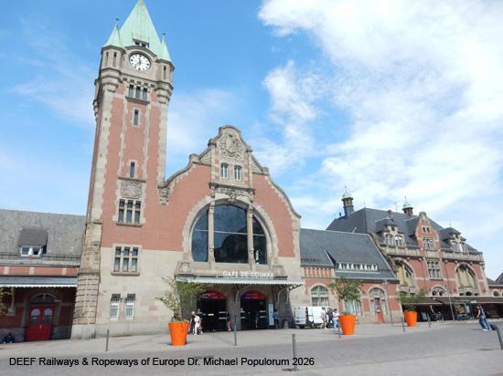 Eisenbahnstrecke Colmar Munster Metzeral Eisenbahn Frankreich Vogesen