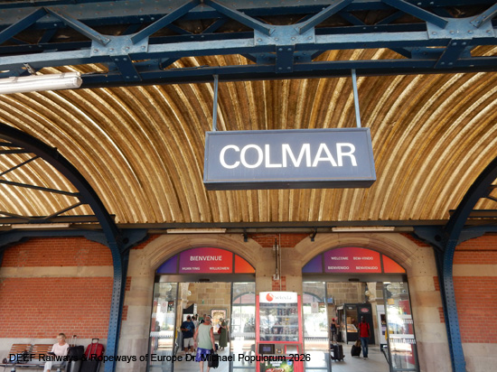 Eisenbahnstrecke Colmar Munster Metzeral Eisenbahn Frankreich Vogesen