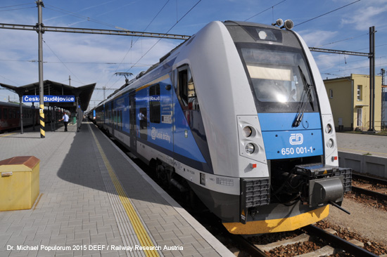 Franz Josefs Bahn Gmünd Ceske Velenice Budweis Eisenbahn Österreich Tschechien