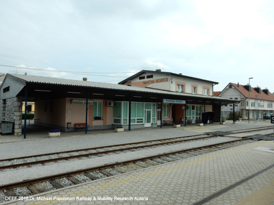 Eisenbahn Laibach Metlika Karlovac Zagreb Slowenien Kroatien