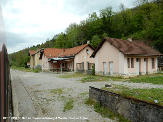 Eisenbahn Laibach Metlika Karlovac Zagreb Slowenien Kroatien