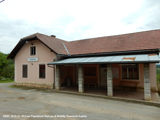 Eisenbahn Laibach Metlika Karlovac Zagreb Slowenien Kroatien