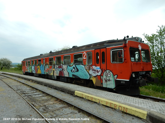 Eisenbahnstrecke Laibach Ljubljana Metlika Karlovac Zagreb Agram Slowenien Kroatien