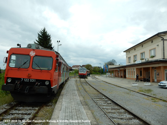 Eisenbahnstrecke Laibach Ljubljana Metlika Karlovac Zagreb Agram Slowenien Kroatien