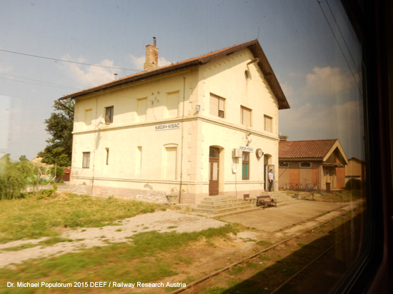 Eisenbahnstrecke Budapest Belgrad Beograd Ungarn Serbien Internationale Magistrale TEN Trans Europäische Netze