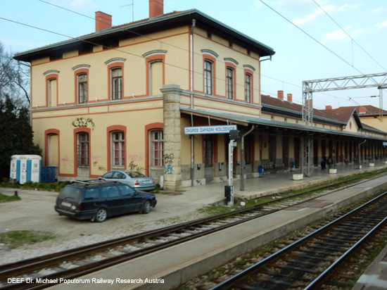 Laibach Zagreb Eisenbahn Dobova Savekorridor Eisenbahn Slowenien Kroatien Südbahn Kroatische-Eisenbahn