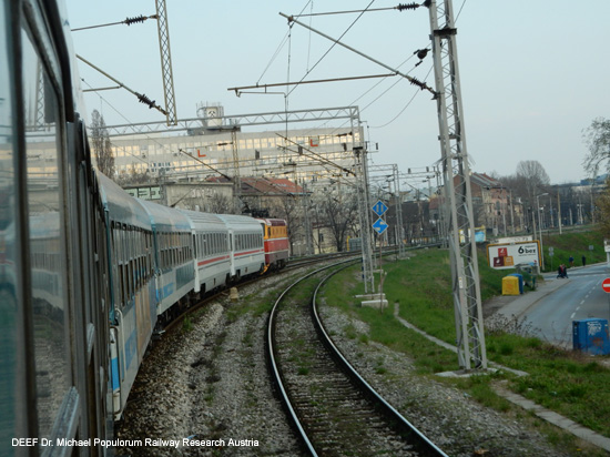 Laibach Zagreb Eisenbahn Dobova Savekorridor Eisenbahn Slowenien Kroatien Südbahn Kroatische-Eisenbahn