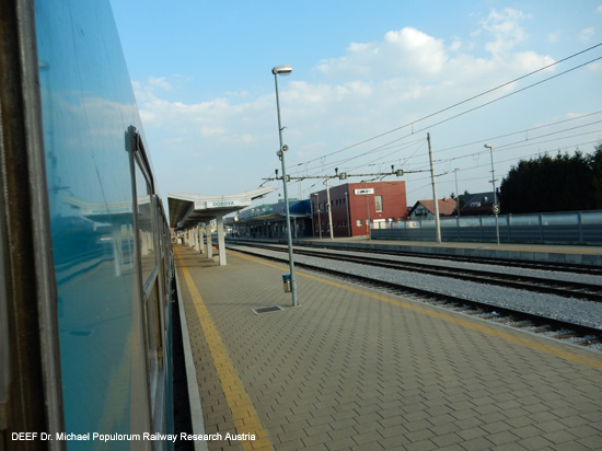 Laibach Zagreb Eisenbahn Dobova Savekorridor Eisenbahn Slowenien Kroatien Südbahn Kroatische-Eisenbahn