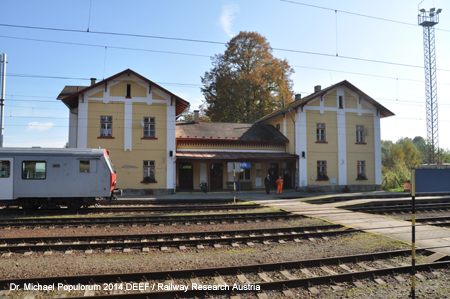 Rybnik-Lipno Eisenbahn Lokalbahn Zartlesdorf Hohenfurth Lippen Böhmen Tschechien