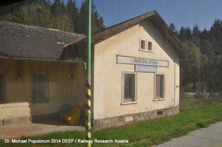 Rybnik-Lipno Eisenbahn Lokalbahn Zartlesdorf Hohenfurth Lippen Böhmen Tschechien