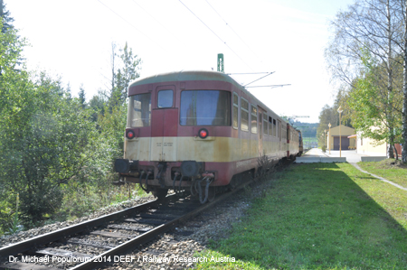 Rybnik-Lipno Eisenbahn Lokalbahn Zartlesdorf Hohenfurth Lippen Böhmen Tschechien