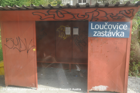 Rybnik-Lipno Eisenbahn Lokalbahn Zartlesdorf Hohenfurth Lippen Böhmen Tschechien