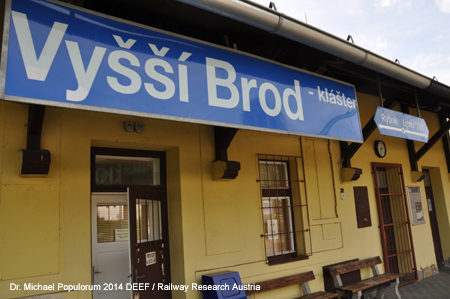 Rybnik-Lipno Eisenbahn Lokalbahn Zartlesdorf Hohenfurth Lippen Böhmen Tschechien