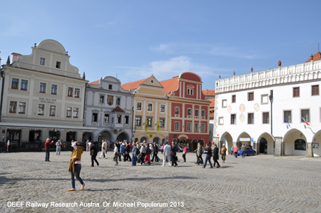 Eisenbahnstrecke Budweis České Budějovice Krumau Horny Plana Oberplan Schwarzes Kreuz Černý Kříž Böhmen Tschechien