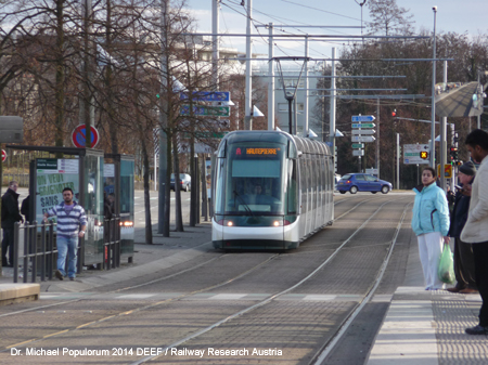 Straßenbahn Straßburg Tramway de Strasbourg Tram Elsass