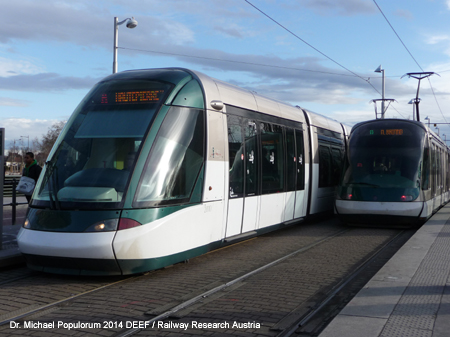 Straßenbahn Straßburg Tramway de Strasbourg Tram Elsass