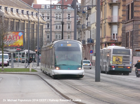 Straßenbahn Straßburg Tramway de Strasbourg Tram Elsass
