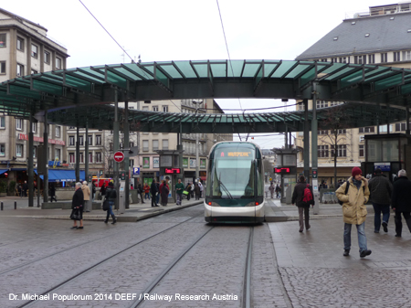 Straßenbahn Straßburg Tramway de Strasbourg Tram Elsass