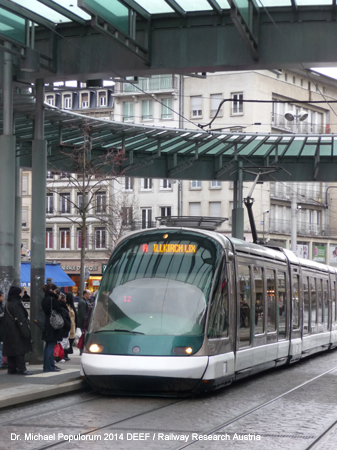 Straßenbahn Straßburg Tramway de Strasbourg Tram Elsass
