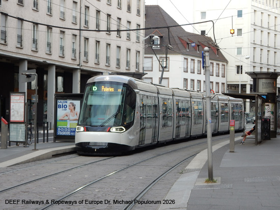 Straßenbahn Straßburg Tramway de Strasbourg Tram Elsass