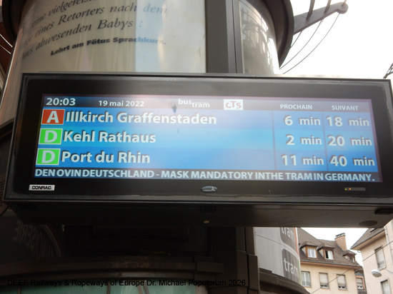 Straßenbahn Straßburg Tramway de Strasbourg Tram Elsass