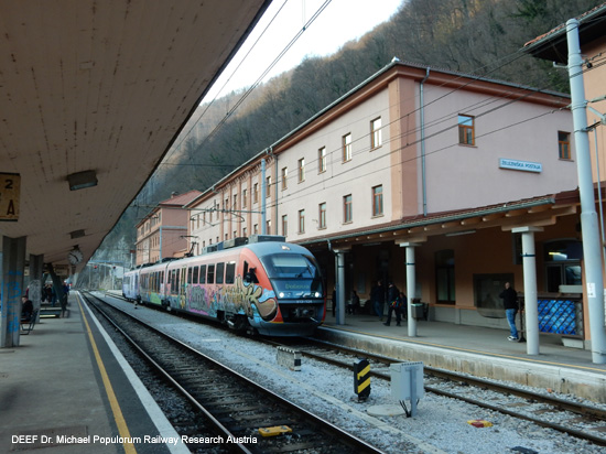 Laibach Zagreb Eisenbahn Dobova Savekorridor Eisenbahn Slowenien Kroatien Südbahn Kroatische-Eisenbahn