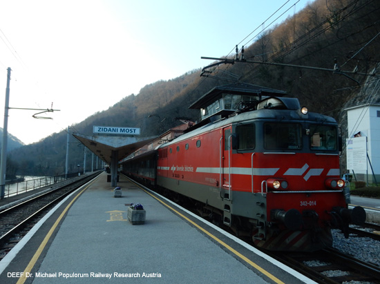 Laibach Zagreb Eisenbahn Dobova Savekorridor Eisenbahn Slowenien Kroatien Südbahn Kroatische-Eisenbahn
