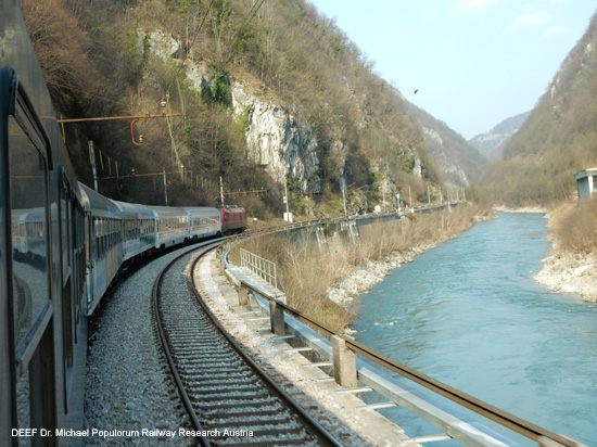 Laibach Zagreb Eisenbahn Dobova Savekorridor Eisenbahn Slowenien Kroatien Südbahn Kroatische-Eisenbahn
