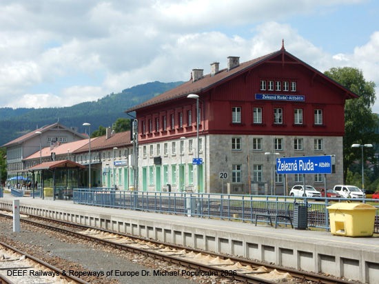 Bahnhof Bayerisch Eisenstein Železná Ruda