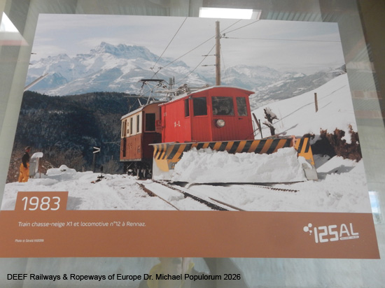 Aigle-Leysin Bahn Chemin de fer Aigle–Leysin Grand Hotel TPC Eisenbahn Schweiz Wadtland Vaud Zahnradbahn