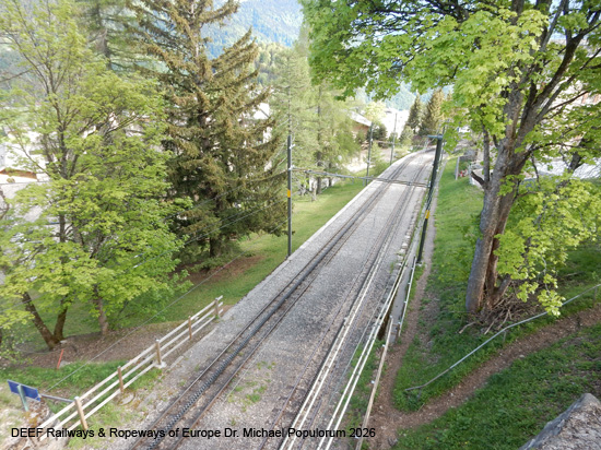 Aigle-Leysin Bahn Chemin de fer Aigle–Leysin Grand Hotel TPC Eisenbahn Schweiz Wadtland Vaud Zahnradbahn
