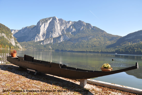 Solarschiff Altaussee Stern & Hafferl Salzkammergut Steiermark Schifffahrt Österreich
