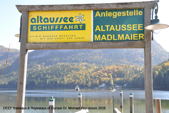 Solarschiff Altaussee Stern & Hafferl Salzkammergut Steiermark Schifffahrt Österreich