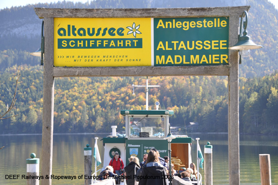 Solarschiff Altaussee Stern & Hafferl Salzkammergut Steiermark Schifffahrt Österreich