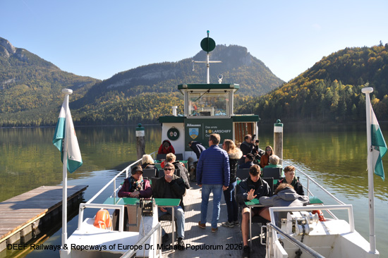 Solarschiff Altaussee Stern & Hafferl Salzkammergut Steiermark Schifffahrt Österreich