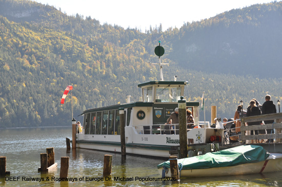 Solarschiff Altaussee Stern & Hafferl Salzkammergut Steiermark Schifffahrt Österreich
