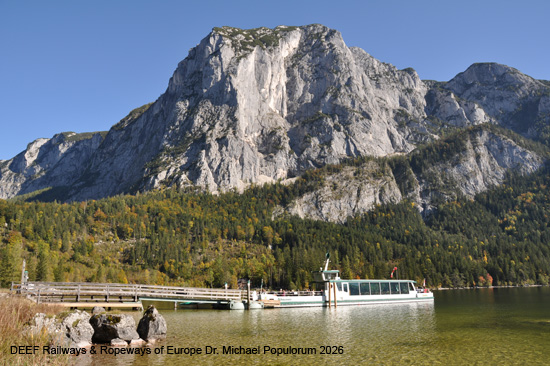 Solarschiff Altaussee Stern & Hafferl Salzkammergut Steiermark Schifffahrt Österreich