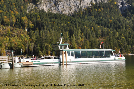 Solarschiff Altaussee Stern & Hafferl Salzkammergut Steiermark Schifffahrt Österreich