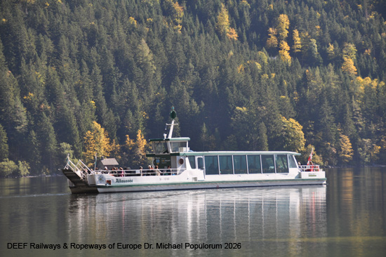 Solarschiff Altaussee Stern & Hafferl Salzkammergut Steiermark Schifffahrt Österreich