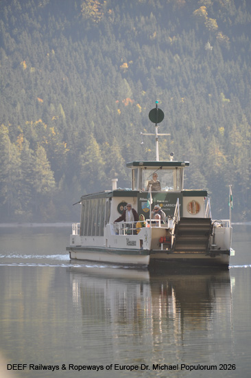 Solarschiff Altaussee Stern & Hafferl Salzkammergut Steiermark Schifffahrt Österreich