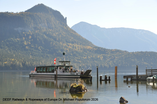 Solarschiff Altaussee Stern & Hafferl Salzkammergut Steiermark Schifffahrt Österreich