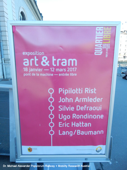 Straßenbahn Genf Tram de Geneve Schweiz Transports publics genevois