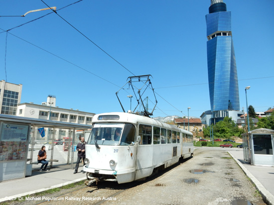 Straßenbahn Sarajevo Tram Bosnien