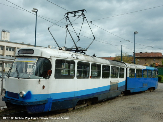 Straßenbahn Sarajevo Tram Bosnien