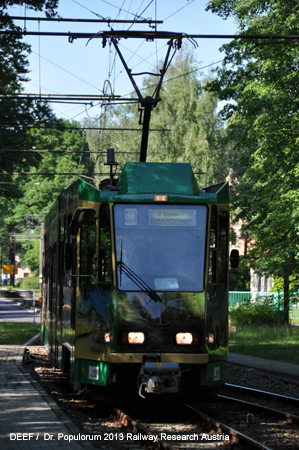 Straßenbahn Schöneiche-Rüdersdorf Tram Linie 88 Berlin Deutschland