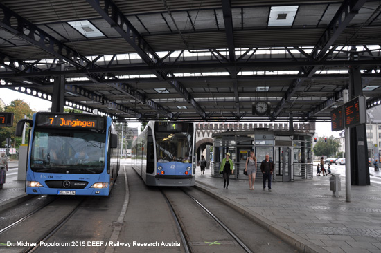 Straßenbahn Ulm Tram Baden-Württemberg Deutschland