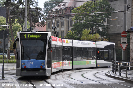 Straßenbahn Ulm Tram Baden Württemberg Deutschland